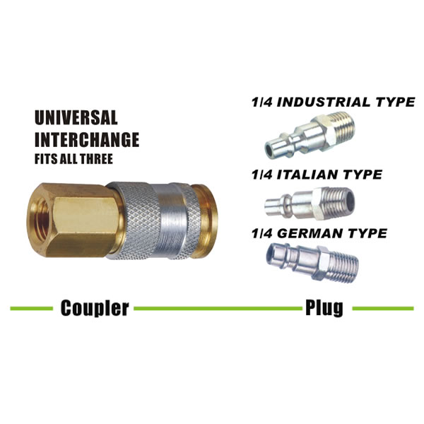 Universal Quick Disconnect Couplings LWE4