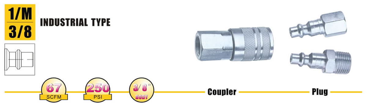 Air Compressor Quick Connect Coupler LU7