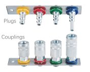 Pneumatic Coupling and Plugs