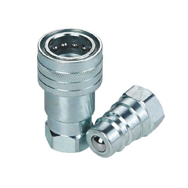 Hydraulic Quick Connect Couplings KZEB Series Zinc Plated