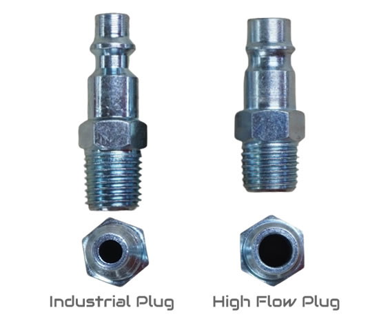  Industrial Plug and High Flow Plug.