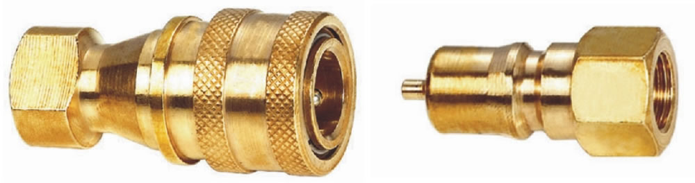  Brass Hydraulic Quick Couplings KZD ISO7241-B Series