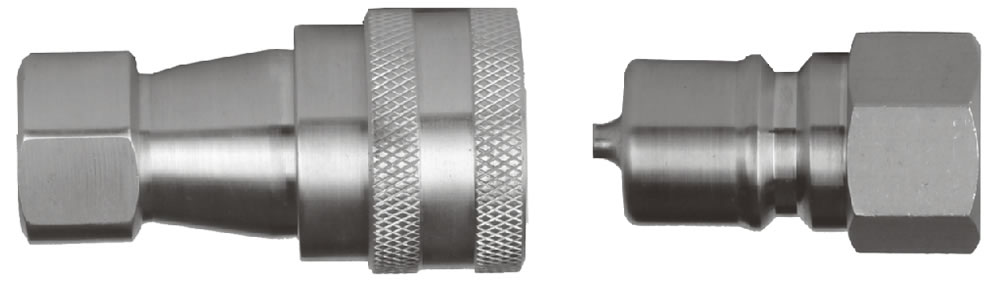 ISO7241-B KZF CLOSE TYPE quick disconnect coupling