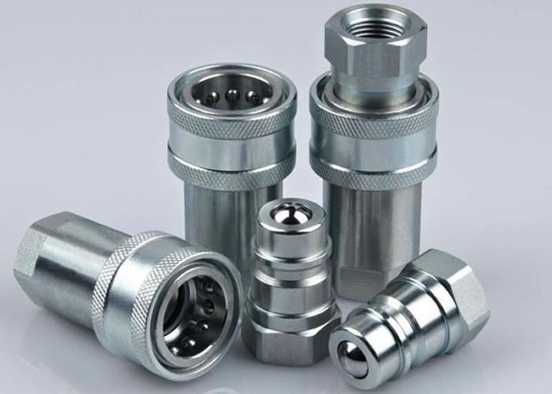 ISO 5675 quick disconnect hydraulic coupler