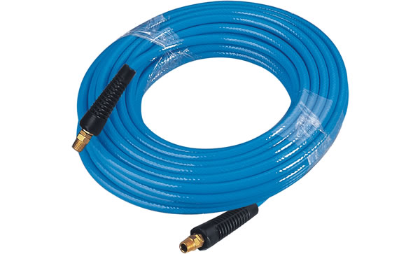 PU Reinforced Braids Hoses with with rubber bend restrictors